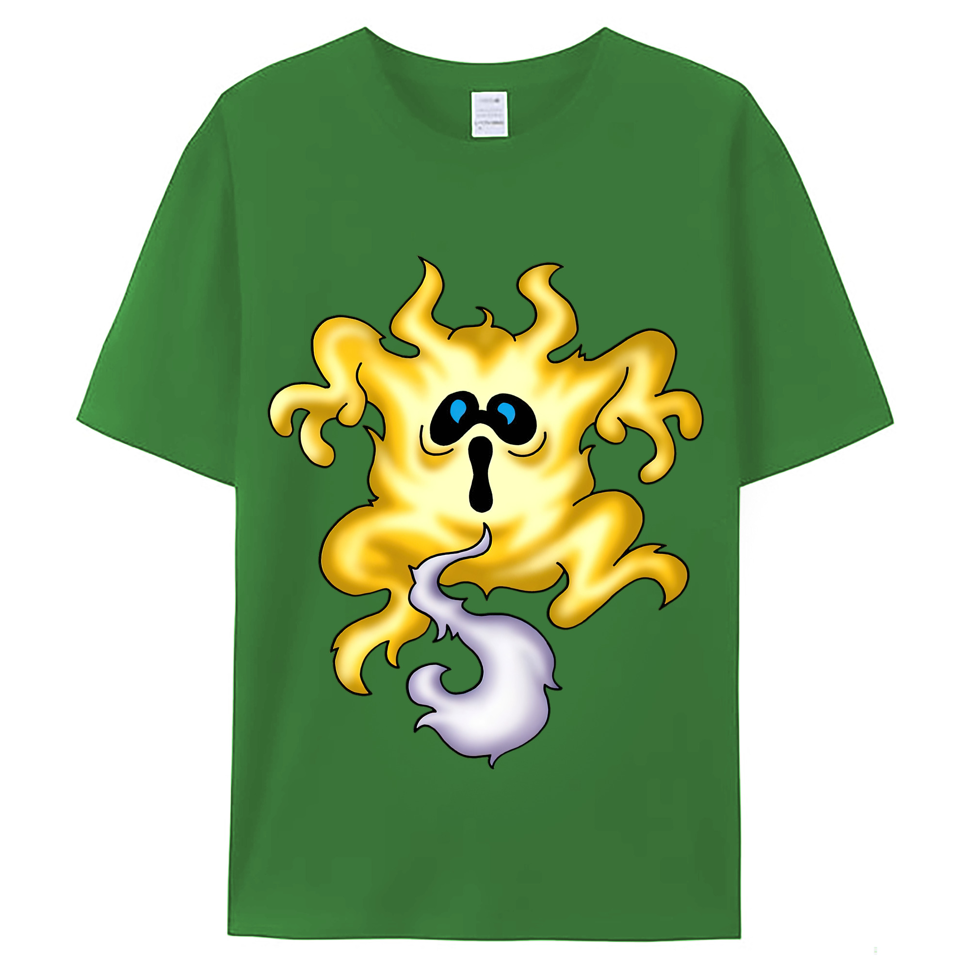 （画像用） ドラゴンクエスト Doragon Kuesuto Dragon Quest レディースカジュアルプリントTシャツ（綿100％）